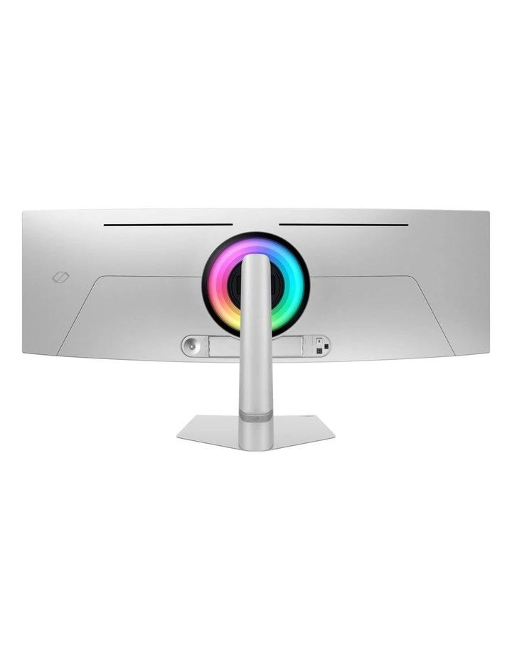 49 Odyssey OLED G93SD Curved DQHD Gaming Monitor in Silver image 2