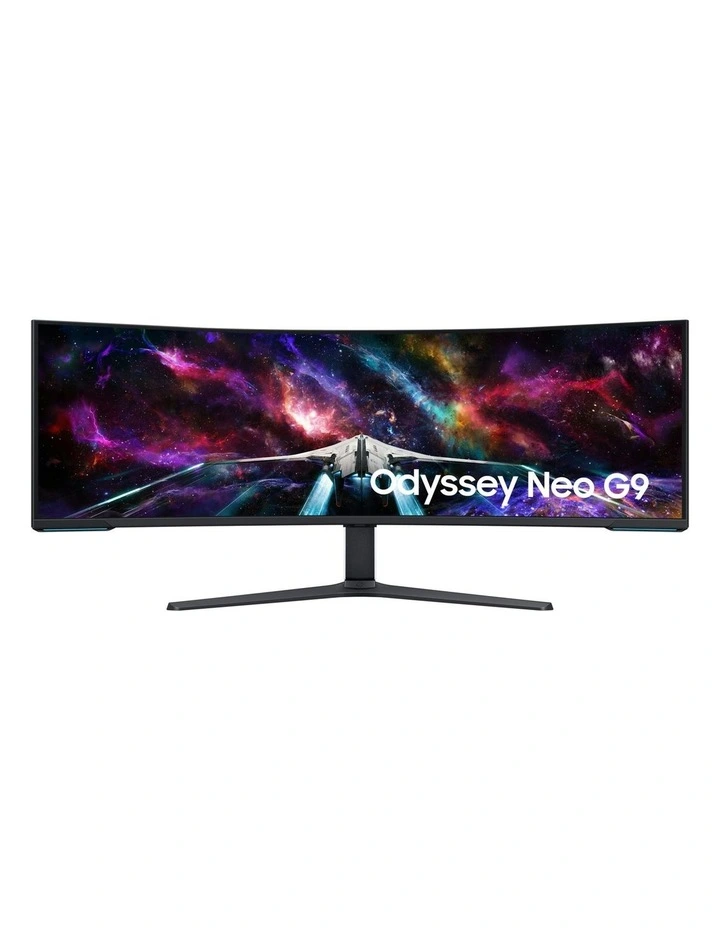 57 Odyssey Neo G95NC Curved QLED DUHD Gaming Monitor in White image 1