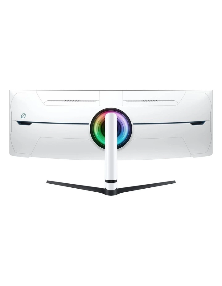 57 Odyssey Neo G95NC Curved QLED DUHD Gaming Monitor in White image 4