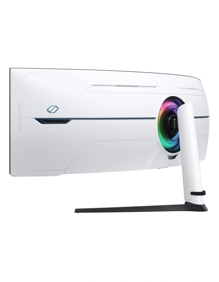 57 Odyssey Neo G95NC Curved QLED DUHD Gaming Monitor in White image 6