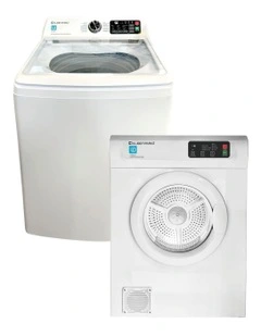Top Load Washing Machine And Clothes Dryer