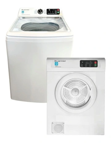 Top Load Washing Machine And Clothes Dryer