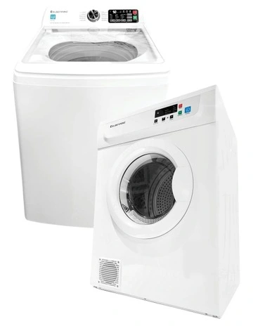 Top Load Washing Machine And Clothes Dryer