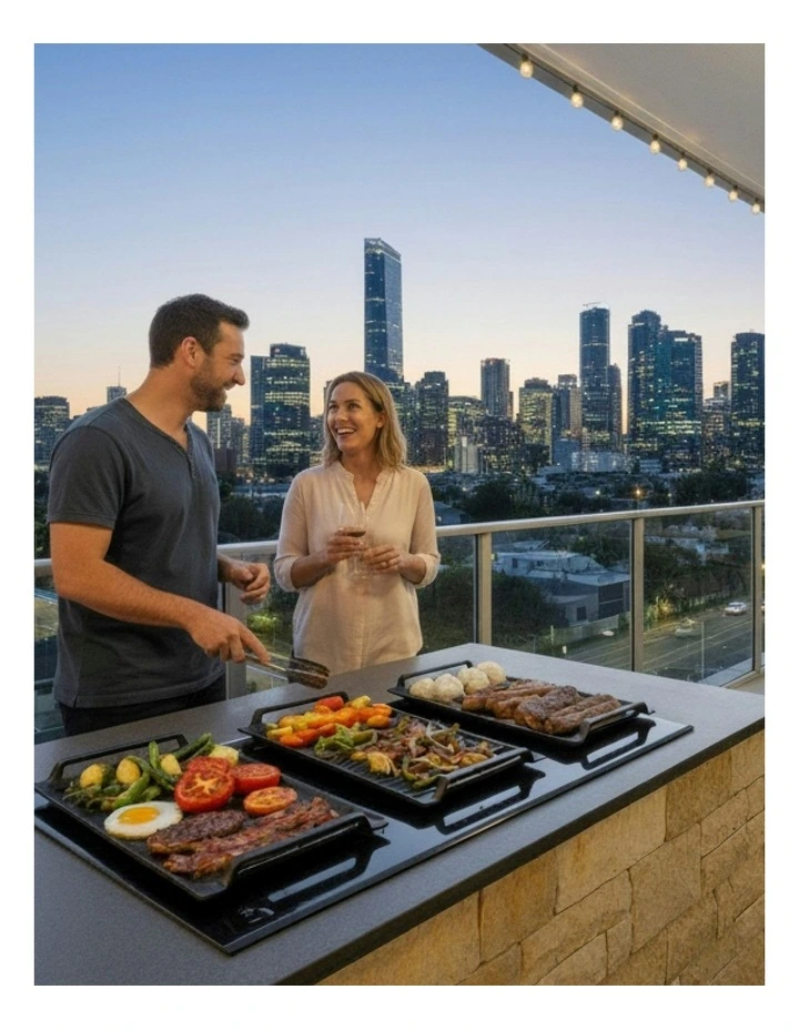 Induq Built-in Electric Induction BBQ 90cm image 3