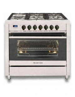 Freestanding Dual Fuel Oven in Stainless Steel
