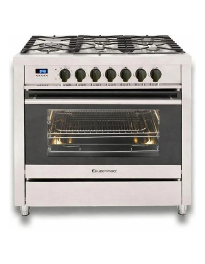 Freestanding Dual Fuel Oven in Stainless Steel image 1
