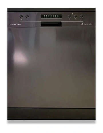 Stainless Steel Free Standing or Built Under Dishwasher Black DW6020XB