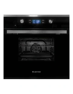Glass Multifunction Oven 60CM XL 75L in Black