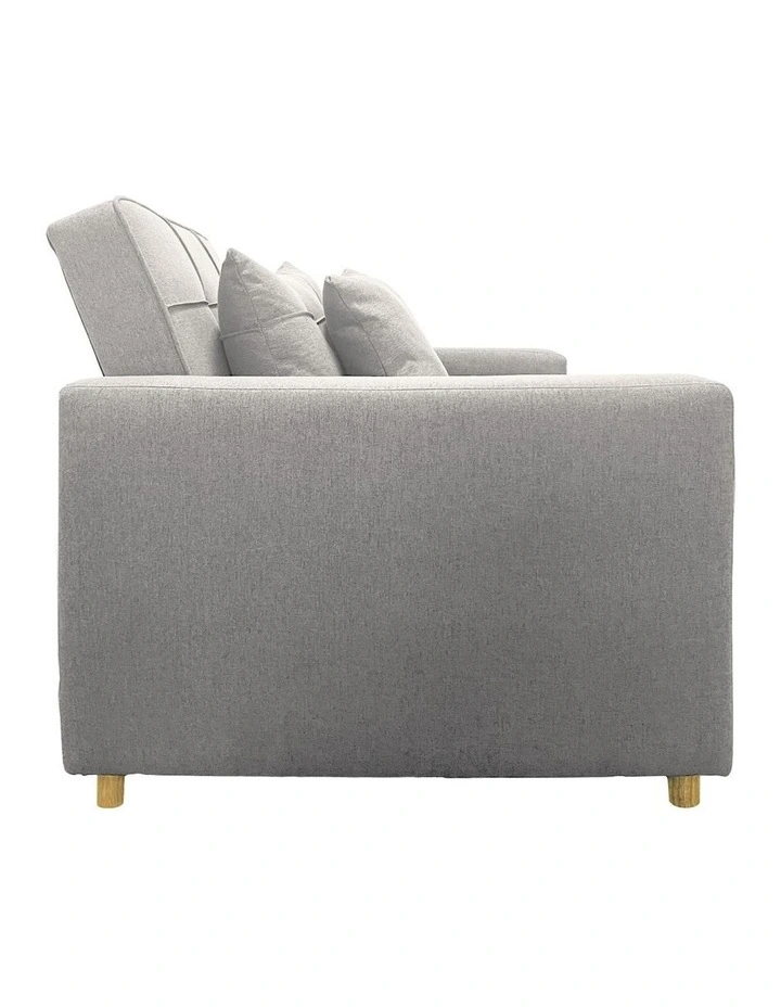 Suri 3-in-1 Convertible Sofa Chair in Light Grey image 7