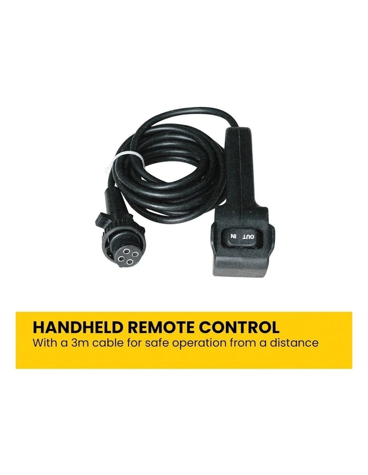 12V Electric Winch 3000LBS in Black image 6