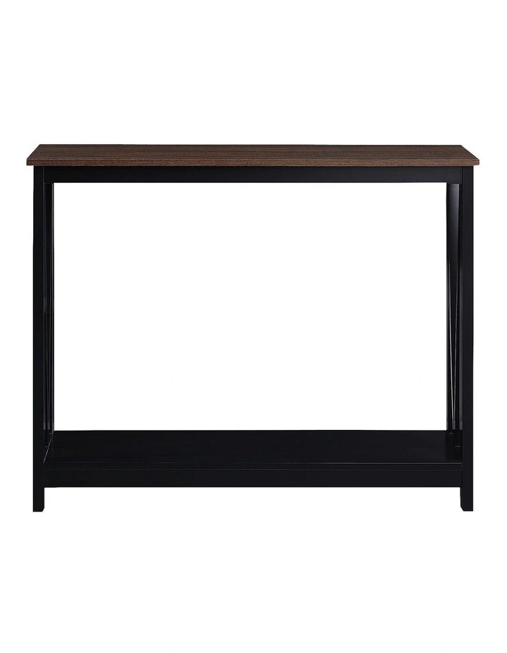 Cielo 2-Tier Console Table in Walnut image 2