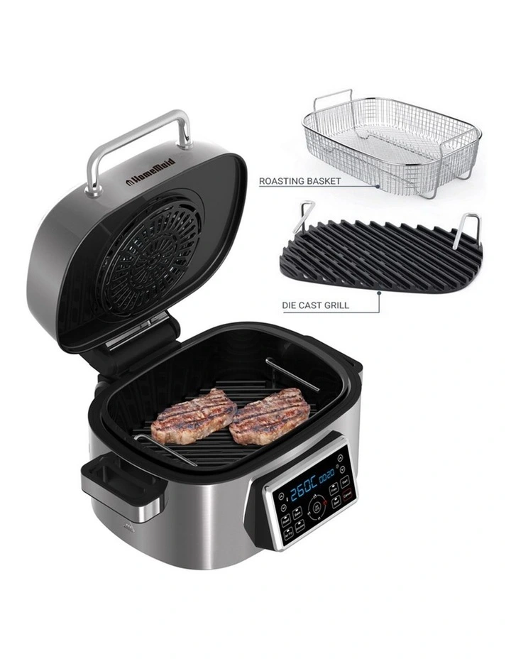 Digital 6L Air Fryer And Grill image 3