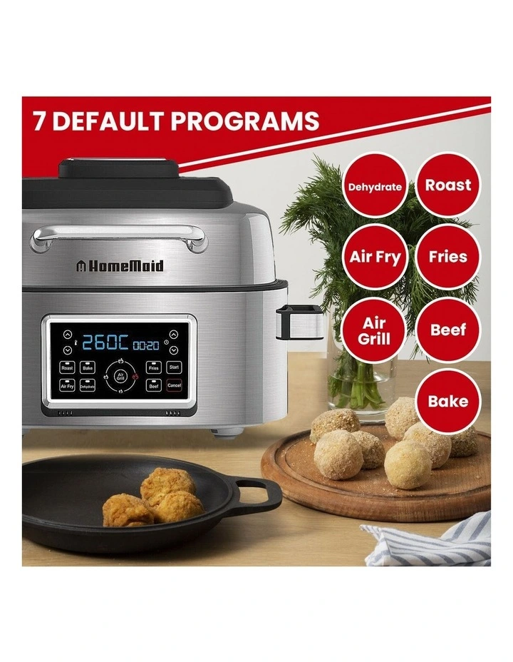 Digital 6L Air Fryer And Grill image 4