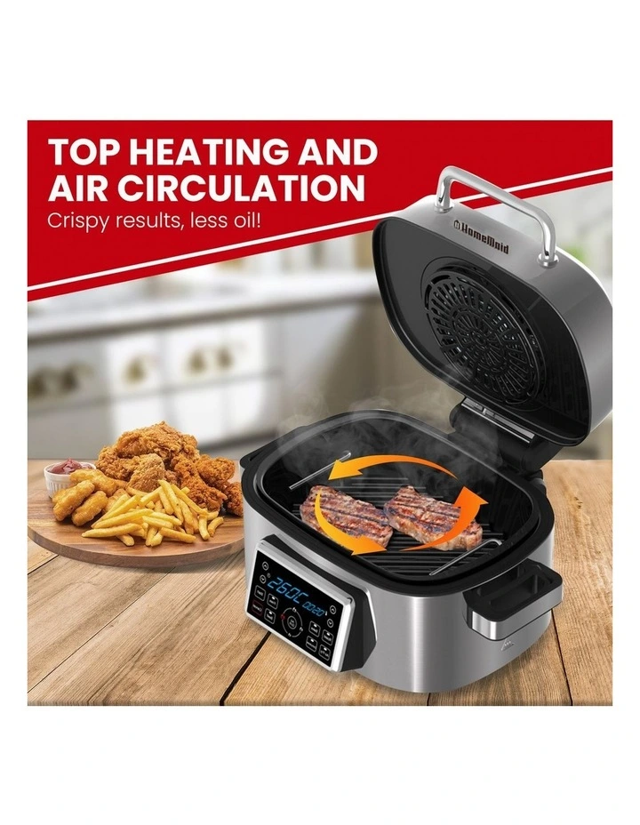 Digital 6L Air Fryer And Grill image 5