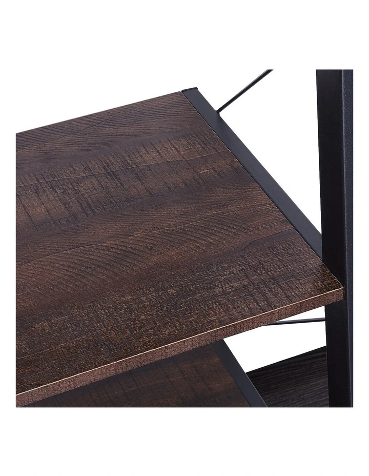 Amelia 5-Tier Ladder Shelf in Walnut image 4