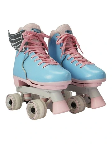 Cotton Candy Adjustable Kids Quad Roller Skates in Multi