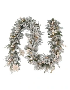 Christmas Garland 274cm in White