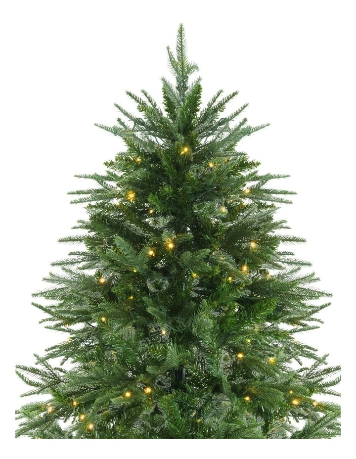 Christabelle 1.8m Prelit Everglow Fir Christmas Tree with 300 LED Lights image 2