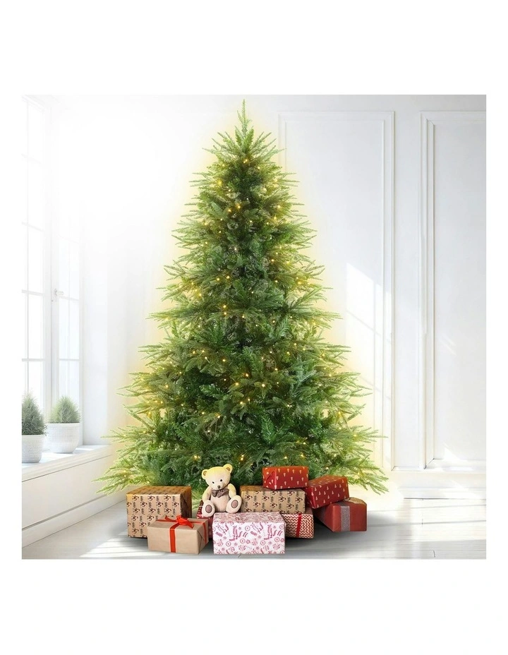 Christabelle 1.8m Prelit Everglow Fir Christmas Tree with 300 LED Lights image 7