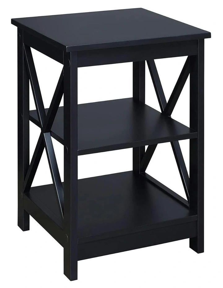 Orson Bedside Table in Black image 1