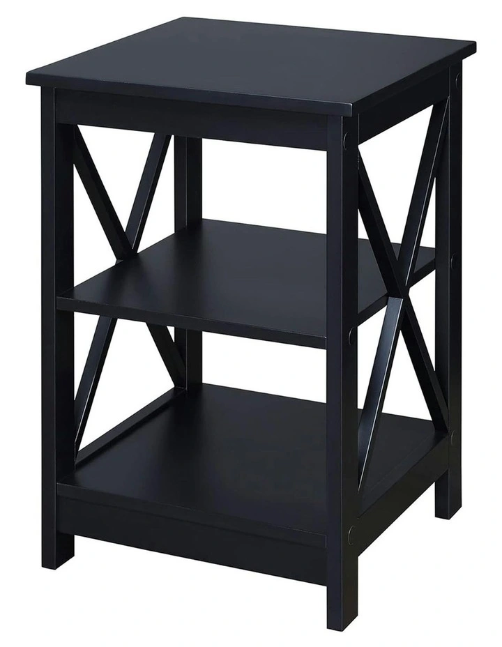 Orson Bedside Table in Black image 2