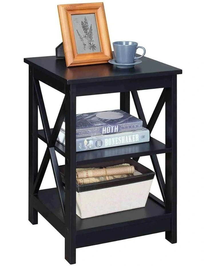Orson Bedside Table in Black image 5
