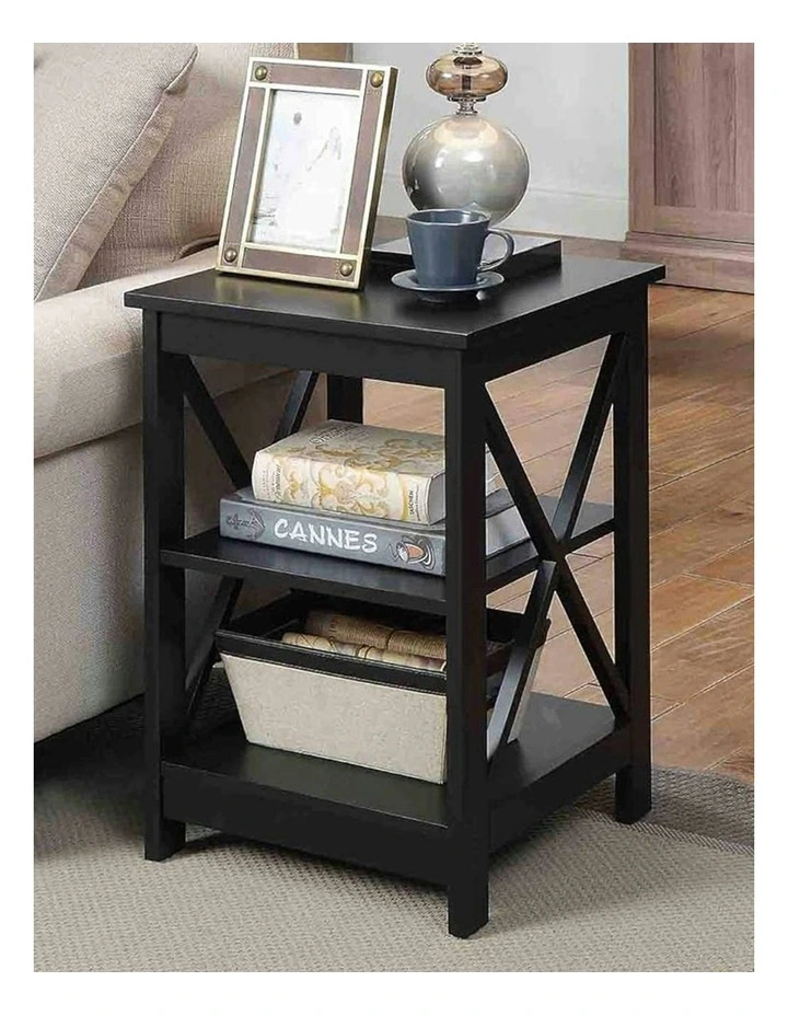 Orson Bedside Table in Black image 7