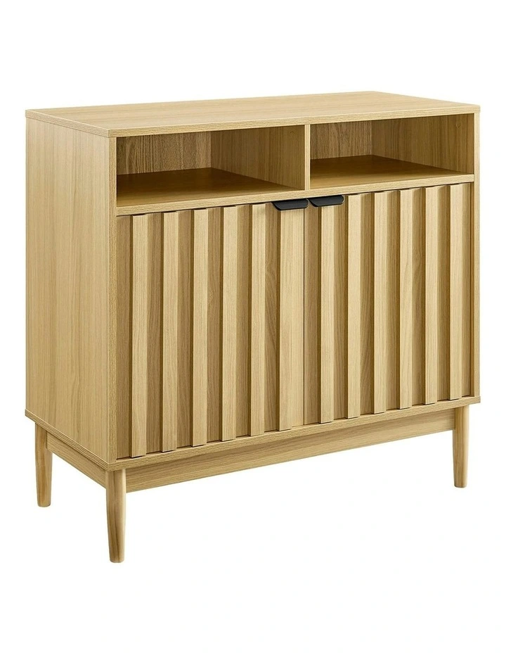Eleni 2 Door Sideboard Buffet Cupboard in Natural image 1