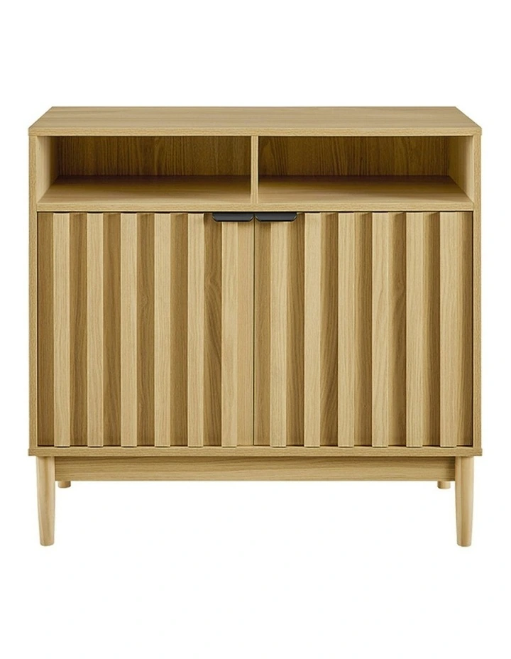 Eleni 2 Door Sideboard Buffet Cupboard in Natural image 2