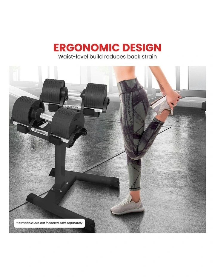 Powertrain 150KG Adjustable Eon Dumbbell Stand image 7