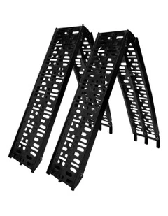 Aluminium Folding Loading Ramp in Black