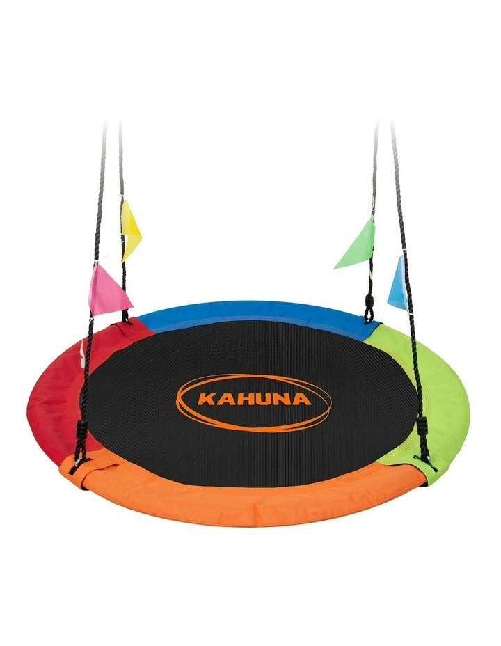 1.2m Tree Saucer Swing Set Round 400kg With Straps Capacity image 2