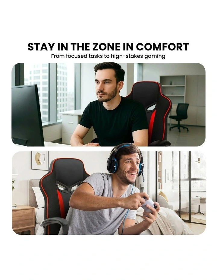 Fayzo Racing Reclining Office Gaming Chair in Black image 5