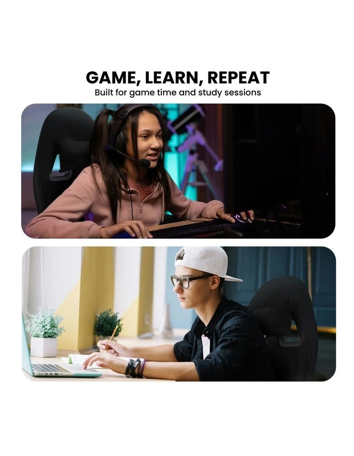 Antre Kids Study Gaming Chair in Black image 5