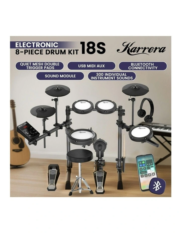 18S Electronic Drum Kit image 2