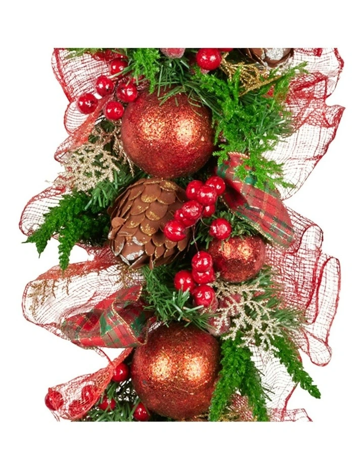 Christmas Garland 100cm in Multi image 3