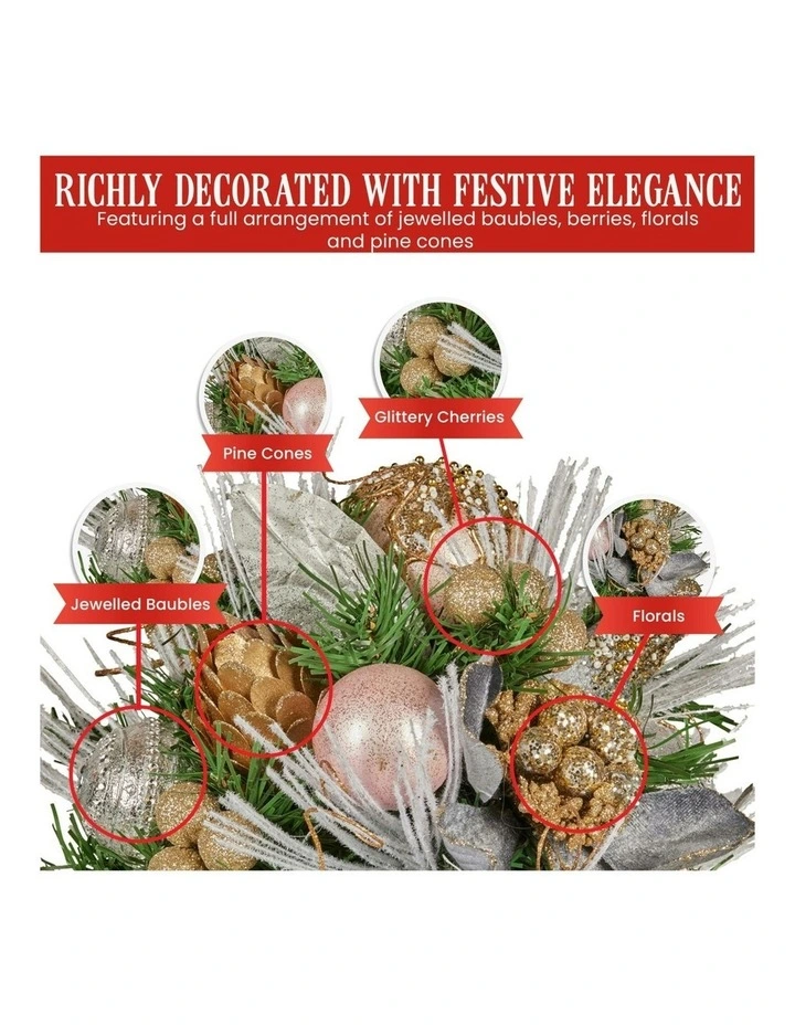 Christmas Bouquet Floral in Multi image 6