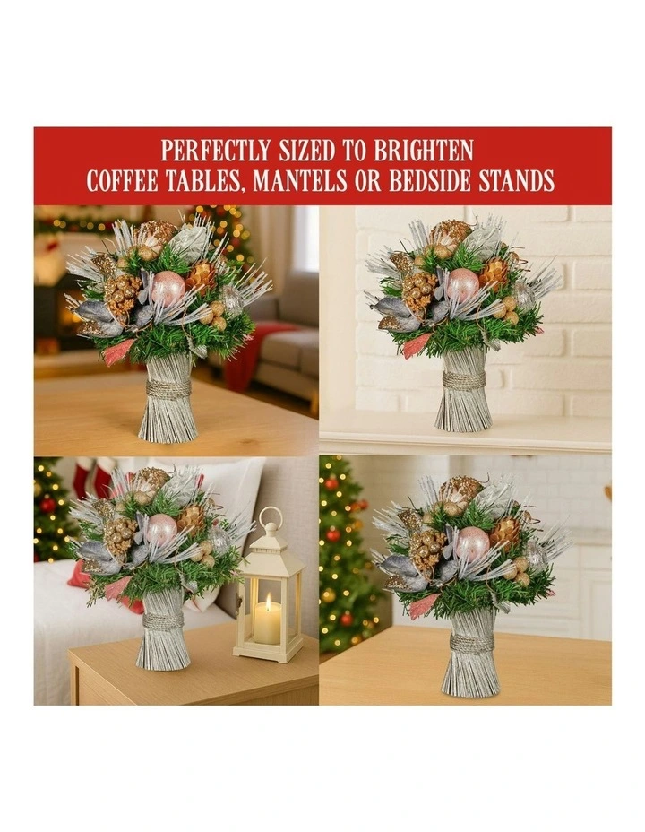 Christmas Bouquet Floral in Multi image 7