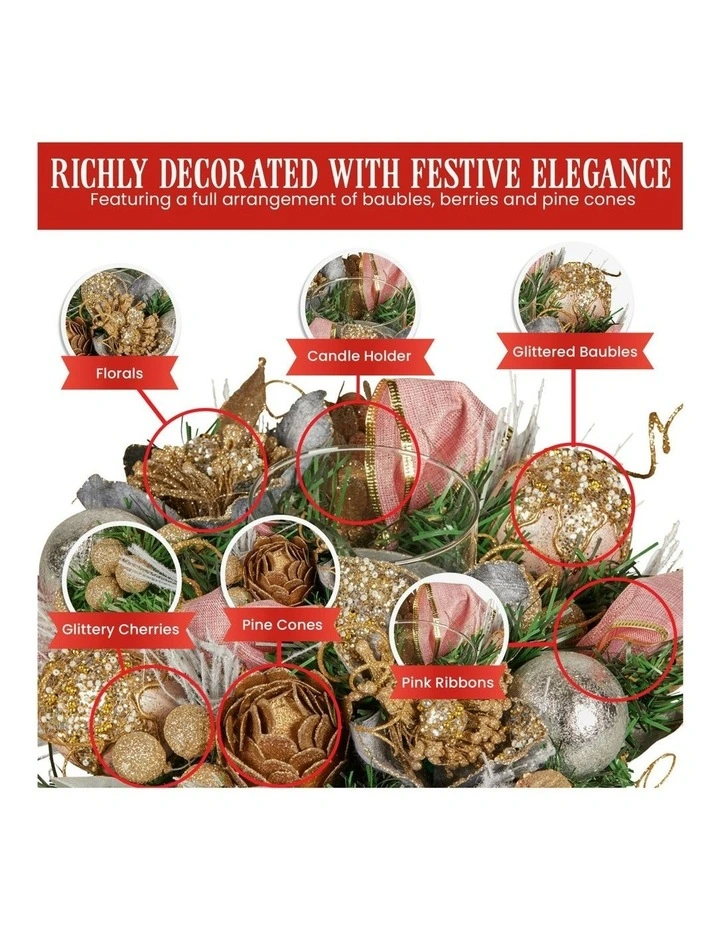Christmas Centrepiece in Multi image 5