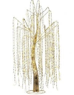 Christmas Display Willow Tree 120cm in Silver