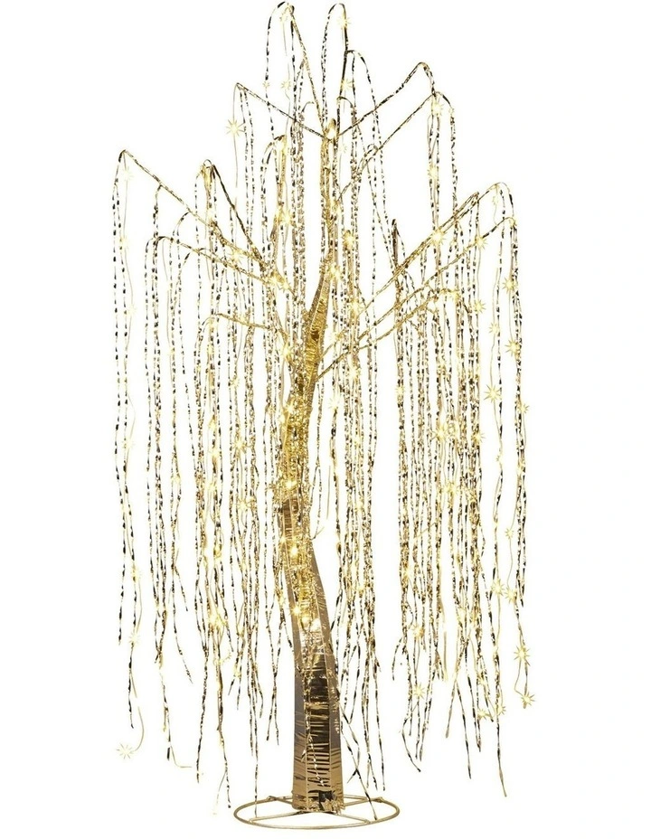 Christmas Display Willow Tree 120cm in Silver image 1