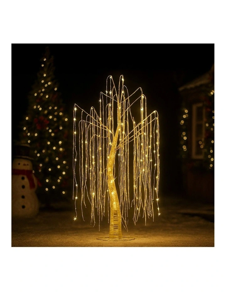 Christmas Display Willow Tree 120cm in Silver image 4