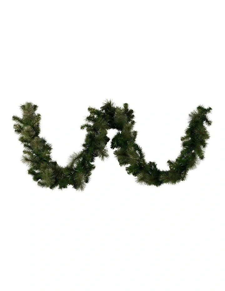 Christmas Glittery Garland 274cm in Gold Pine image 6