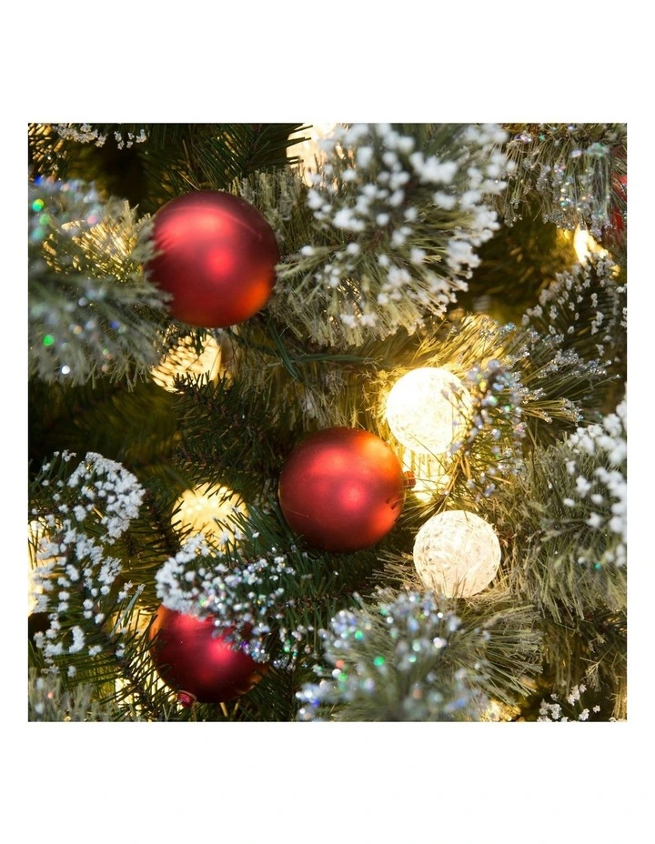 Snowy Bristle Christmas Tree in Multi image 6