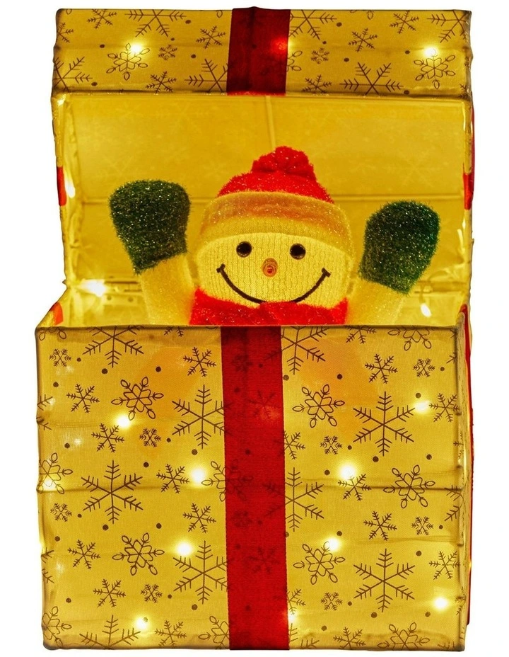 Animated Snowman in a Gift Box image 1