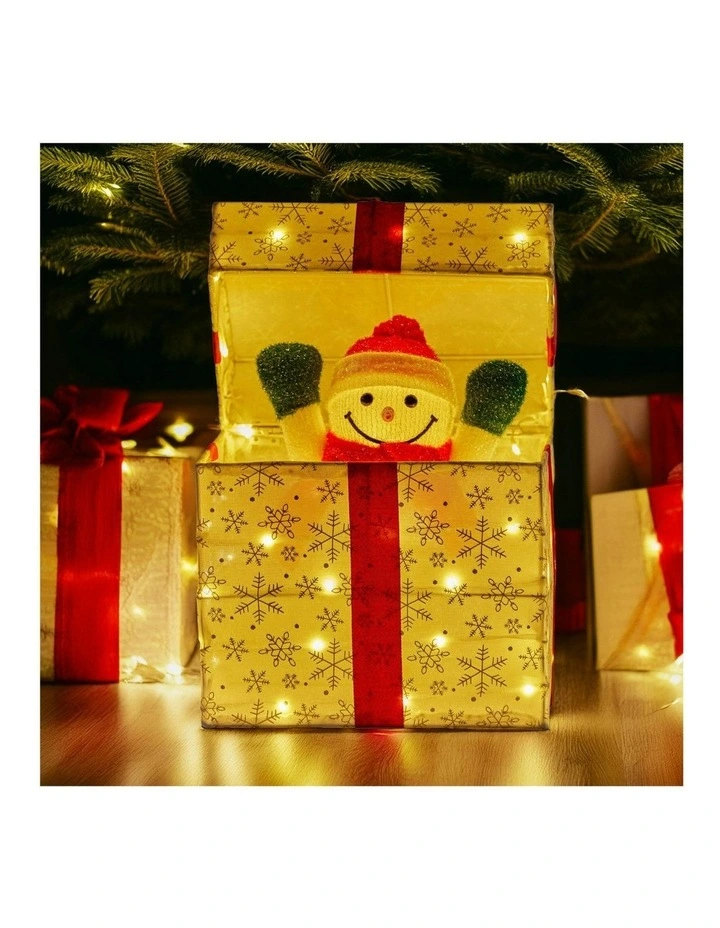 Animated Snowman in a Gift Box image 7