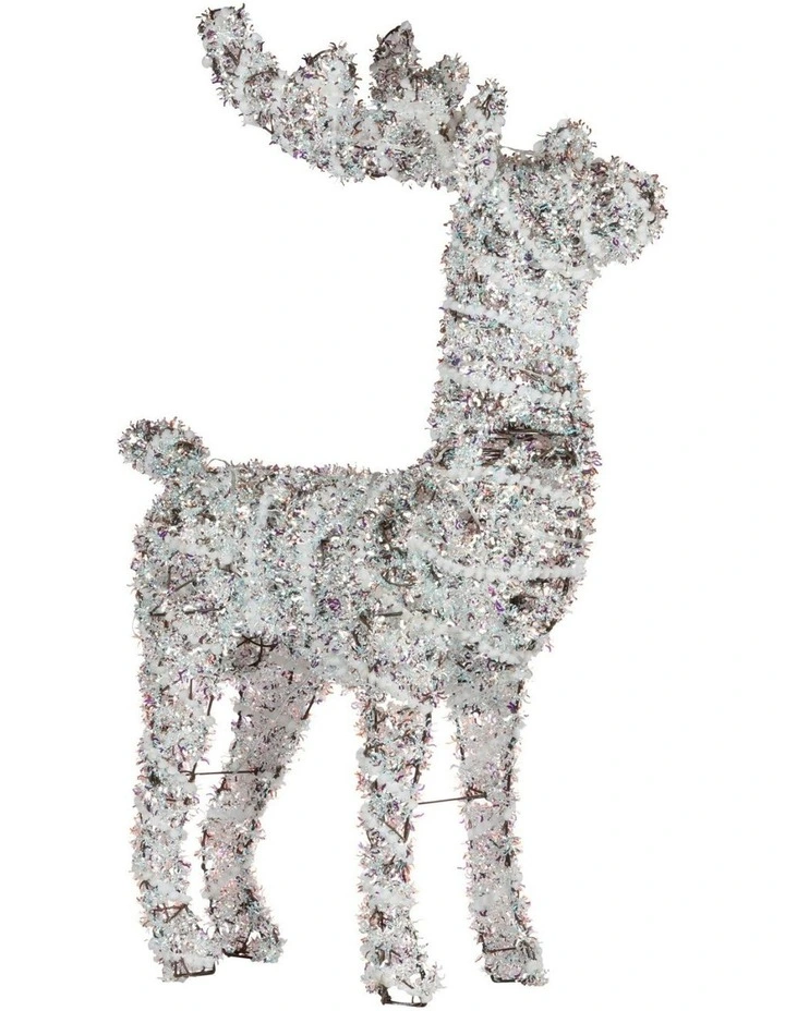 Animated Reindeer Christmas Decor 112cm in Multi image 2