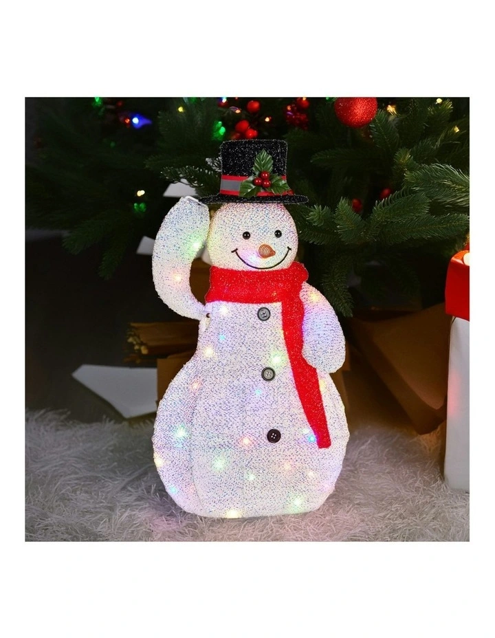 Animated Snowman Christmas Display 51cm in White image 7