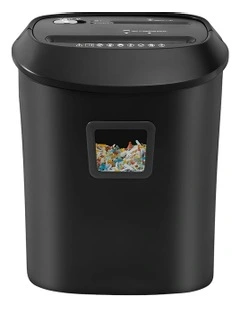12-Sheet Electric Cross-Cut Paper Shredder 25L