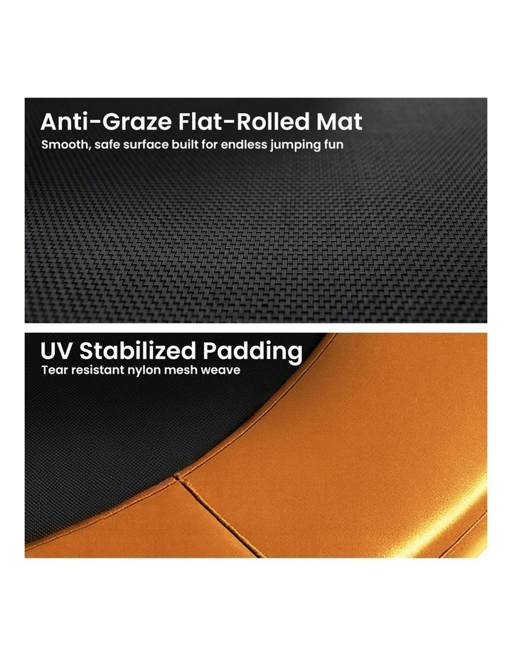 Oval Outdoor Trampoline 10ft x 15ft image 5